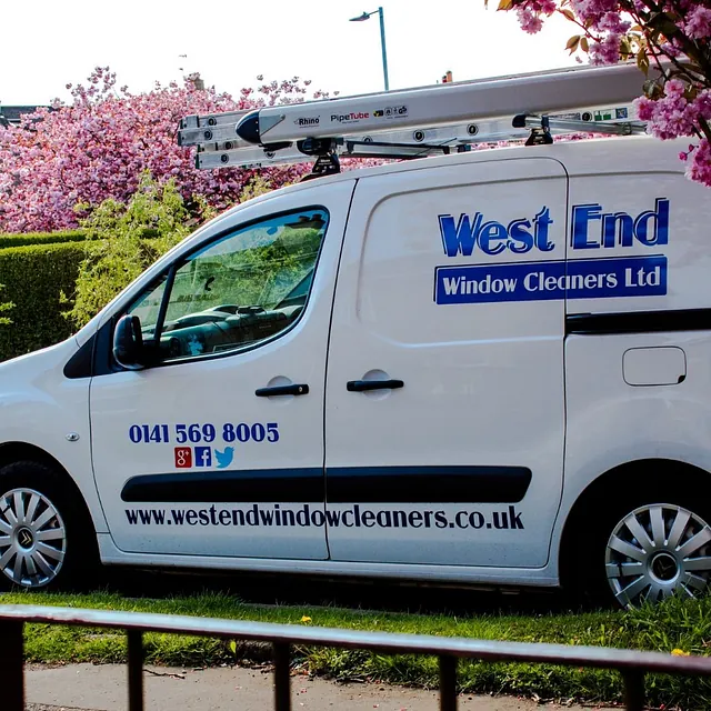 West End Window Cleaners Van