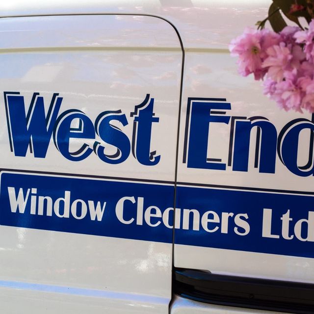 West End Window Cleaners Van